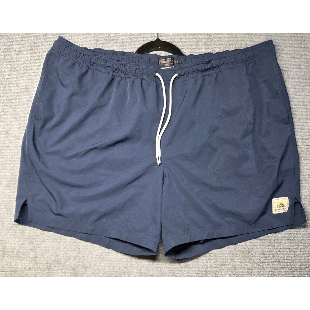 Pendleton Swim Trunks Mens XXL Blue Lined Stretch Board Shorts Beach Surf